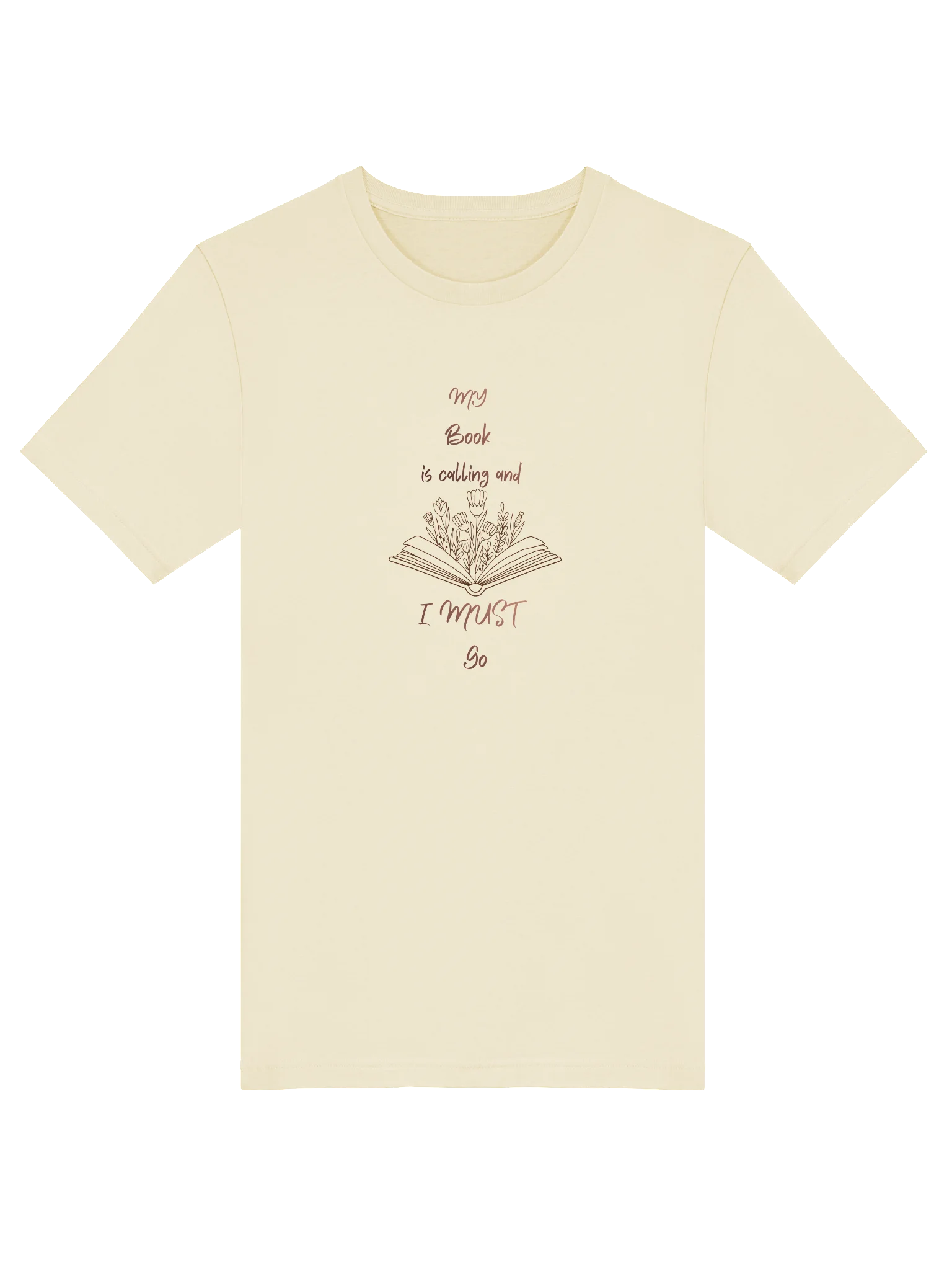My Book Is Calling and I Must Go Tee product image (19)