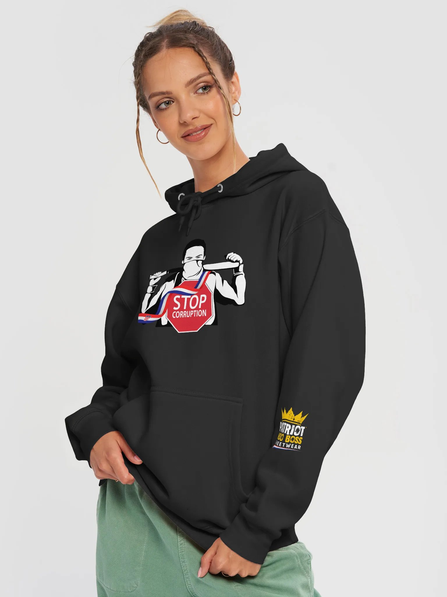 Stop Corruption Hoodie product image (11)