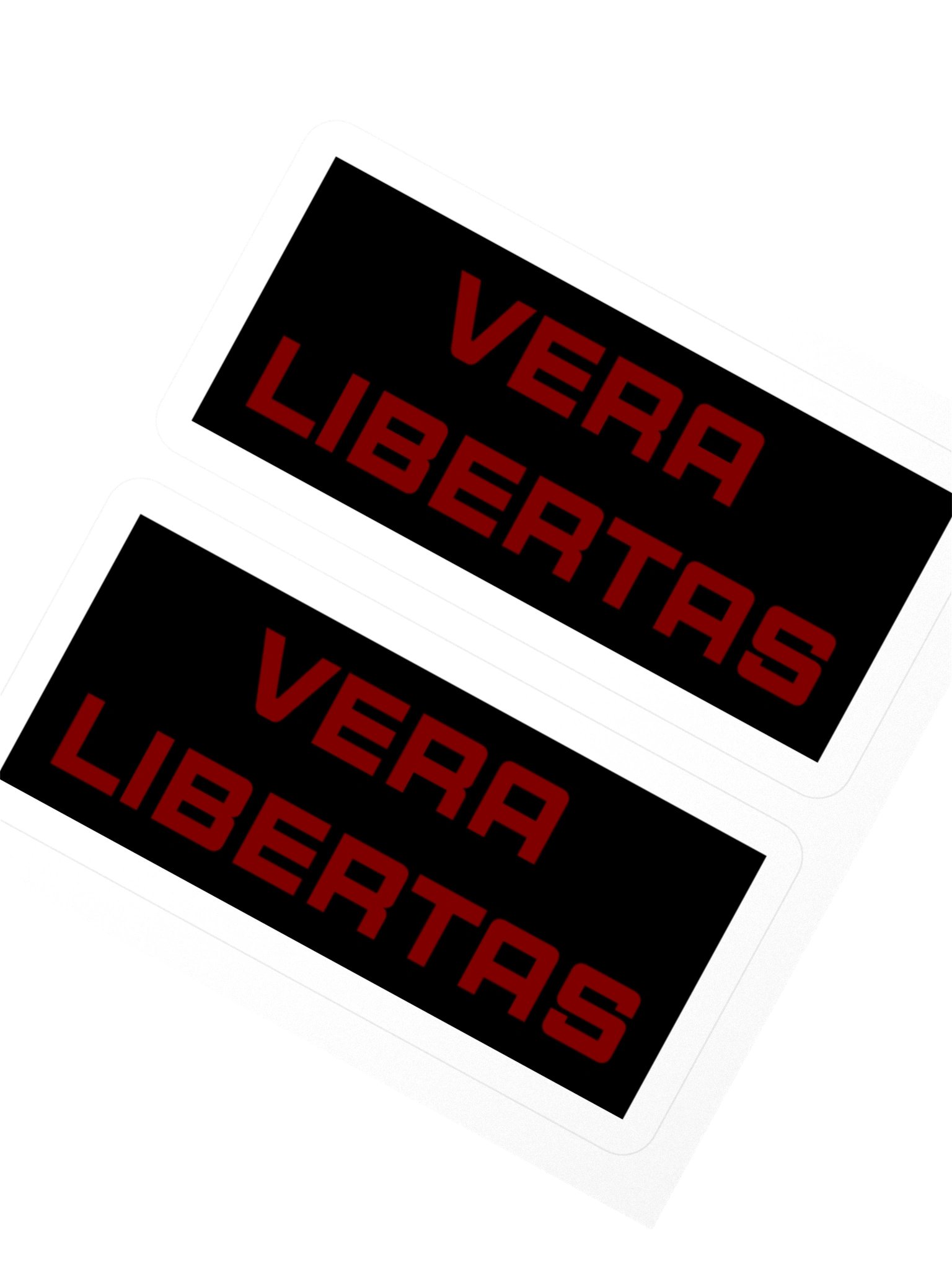VERA LIBERTAS Sticker [BLACK] | Mootacoo - Diver Merch