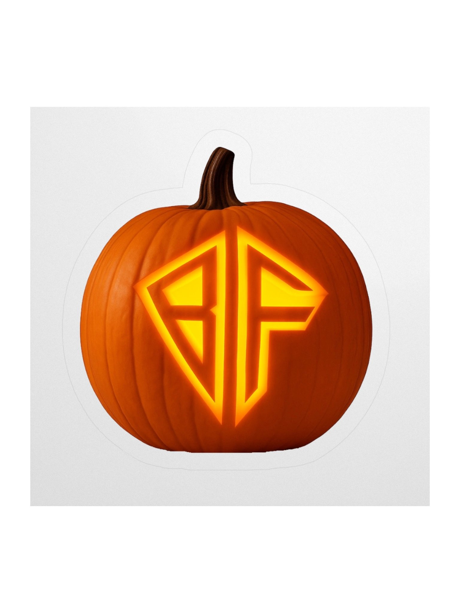 Beefy Pumpkin Sticker product image (1)