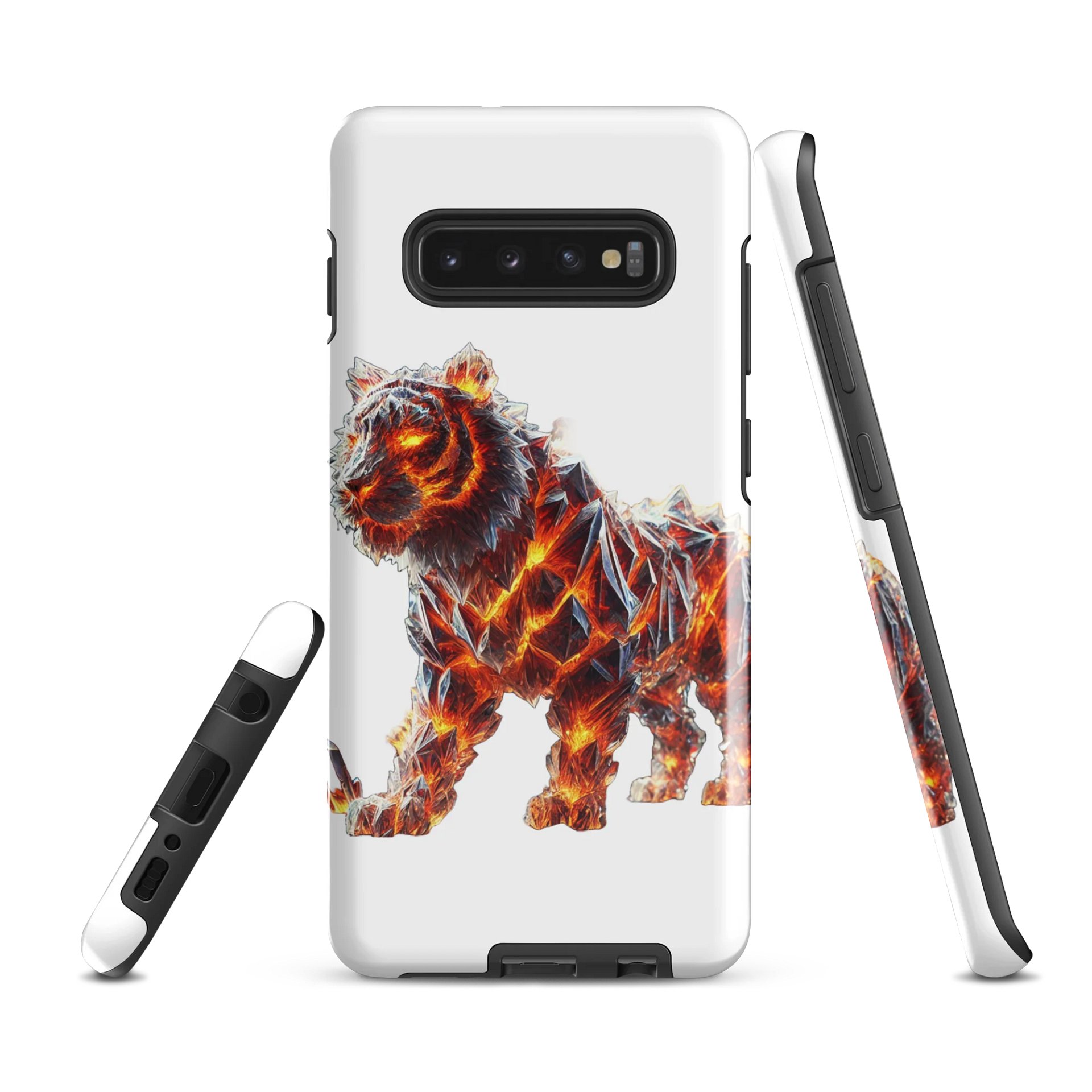 Crystallized Fire Tiger Tough Case for Samsung® product image (5)