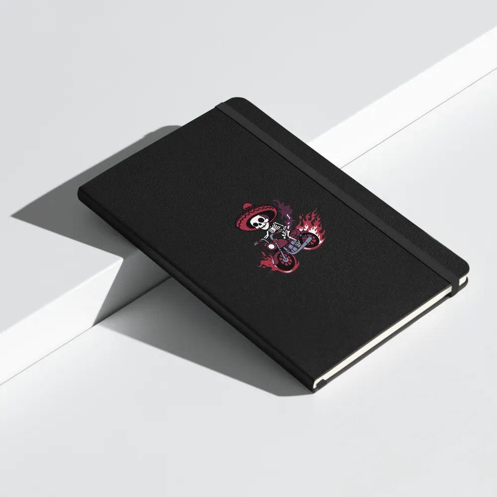 Bone to be Wild Hardcover Bound Lined Notebook product image (7)