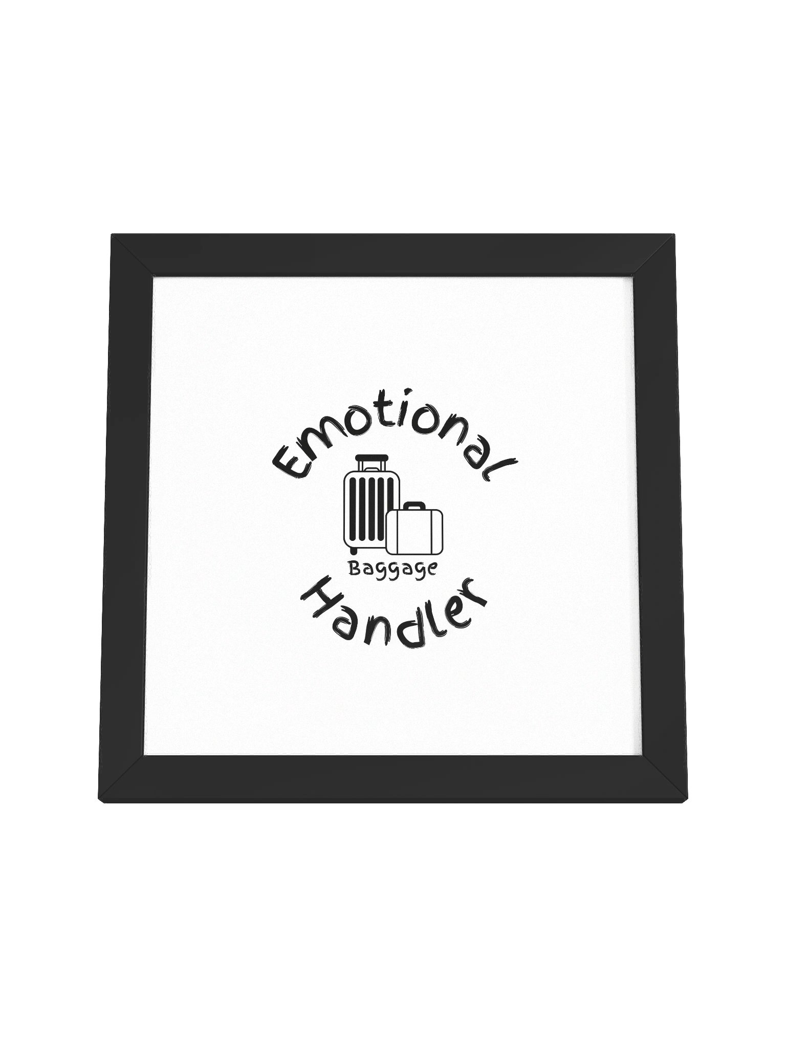 Emotional Baggage Handler Wall Poster Art for Home or Office product image (4)