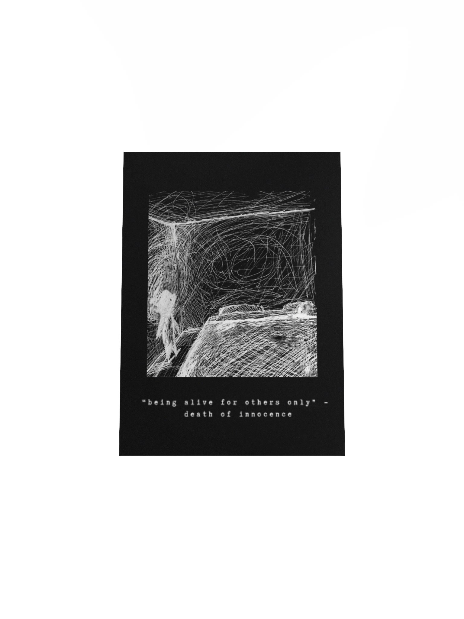 INVERTED being alive for others only print product image (4)