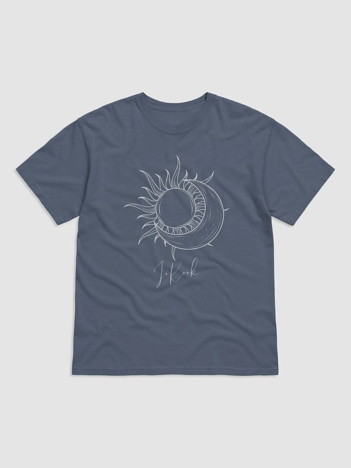 Our Sun and Moon Couple heavyweight t-shirt product image (1)