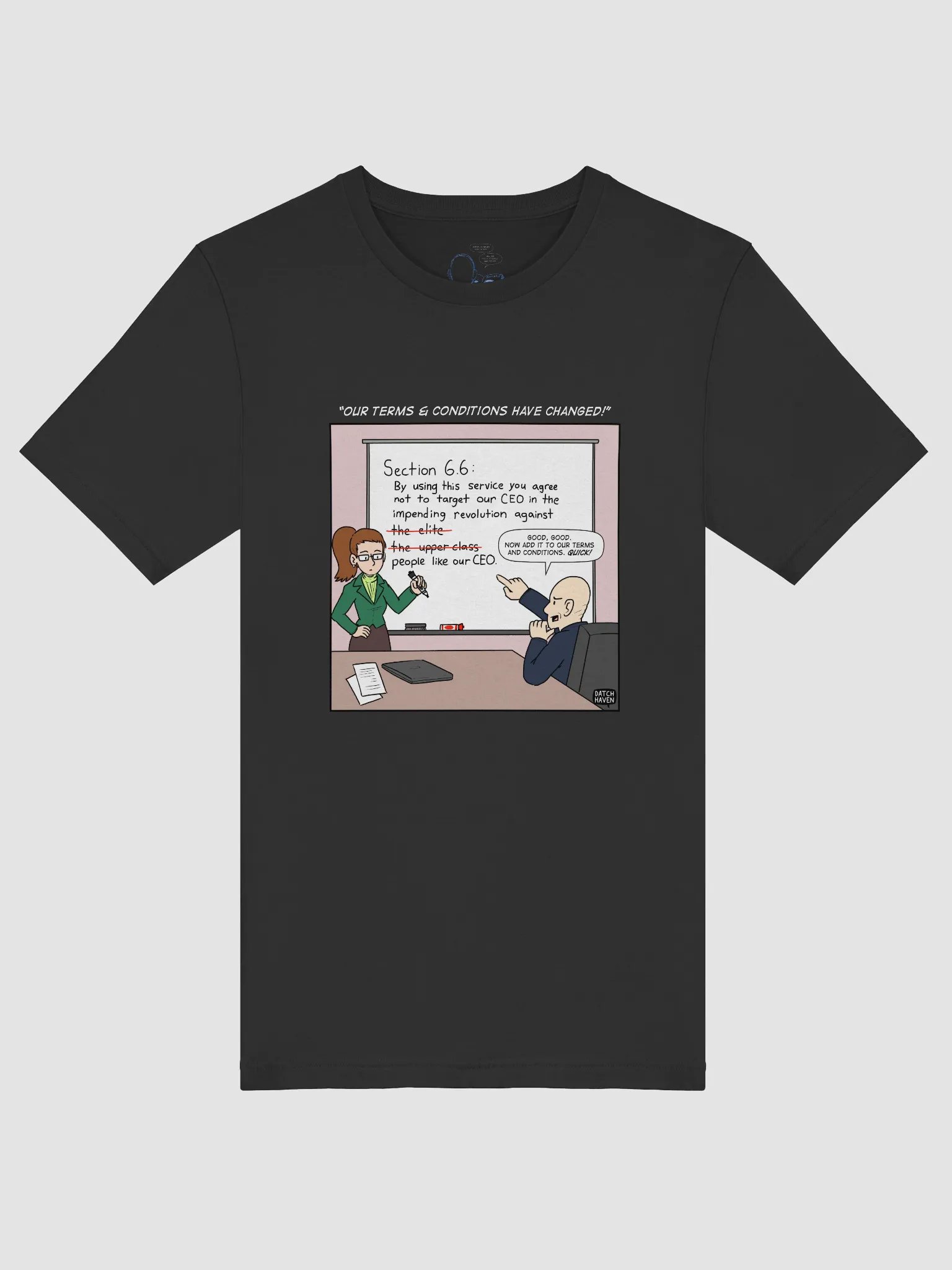 "Our terms & conditions have changed!" soft t-shirt product image (5)