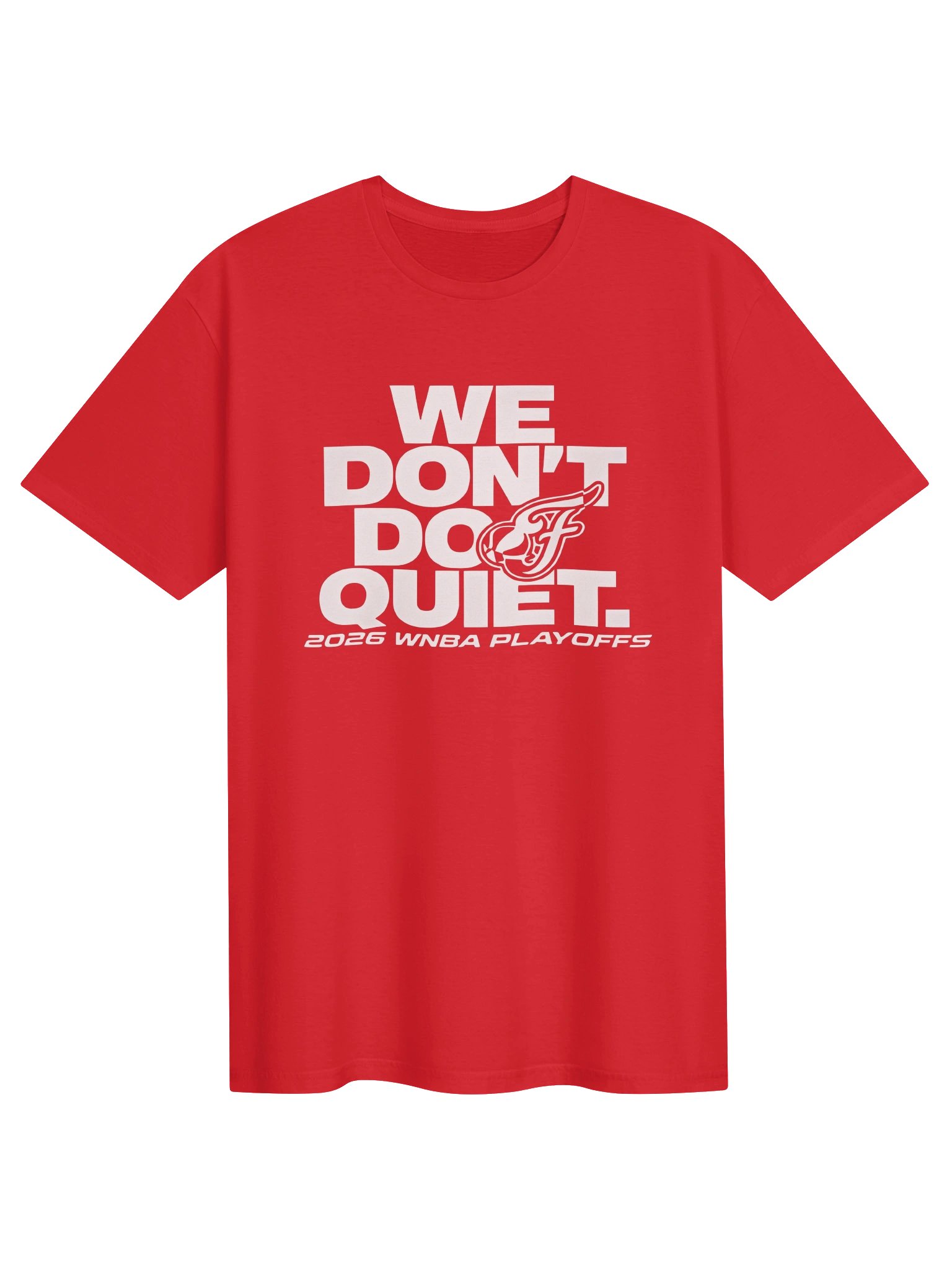 Indiana Fever We Don’t Do Quiet Shirt product image (1)