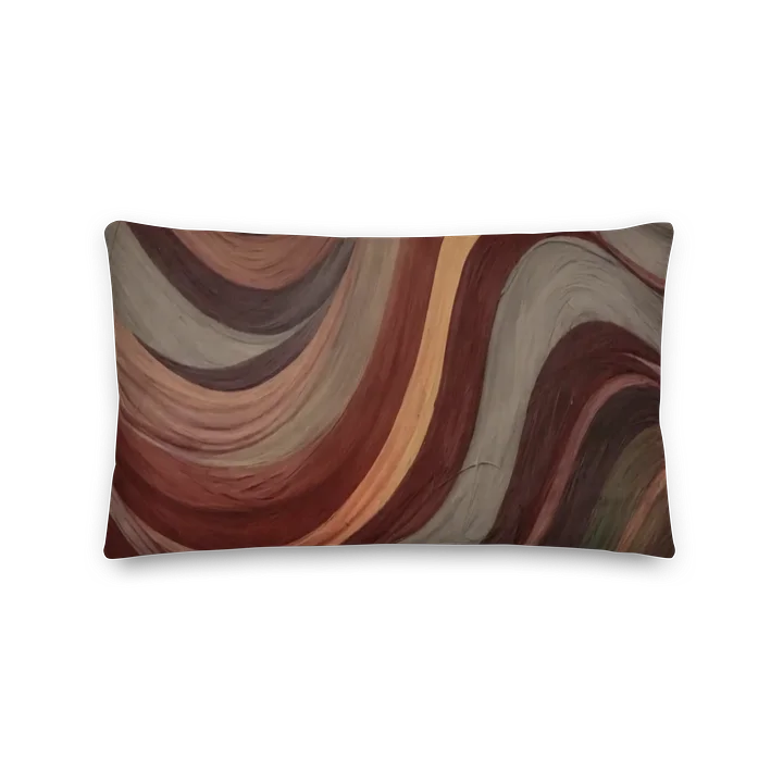 Burgundy Abstract Sunset - The Pillows product image (2)