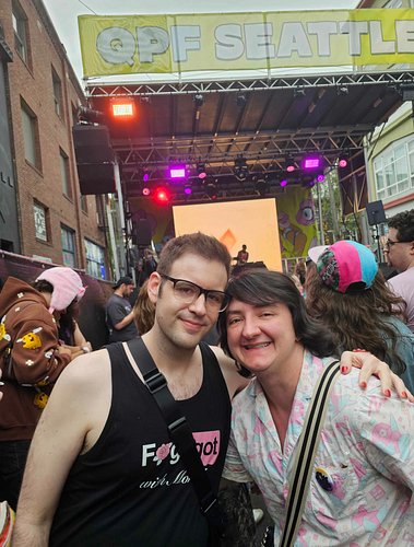 I don’t always leave the house, but when I do, it’s to be gay af ✌🏼🏳️‍🌈
@queerpridefestival was an absolute joy. Happy freaki...