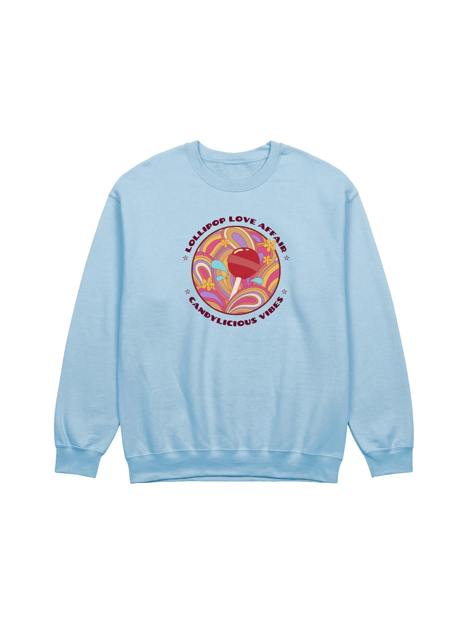 Lollipop Love Affair Crewneck Sweatshirt product image (9)