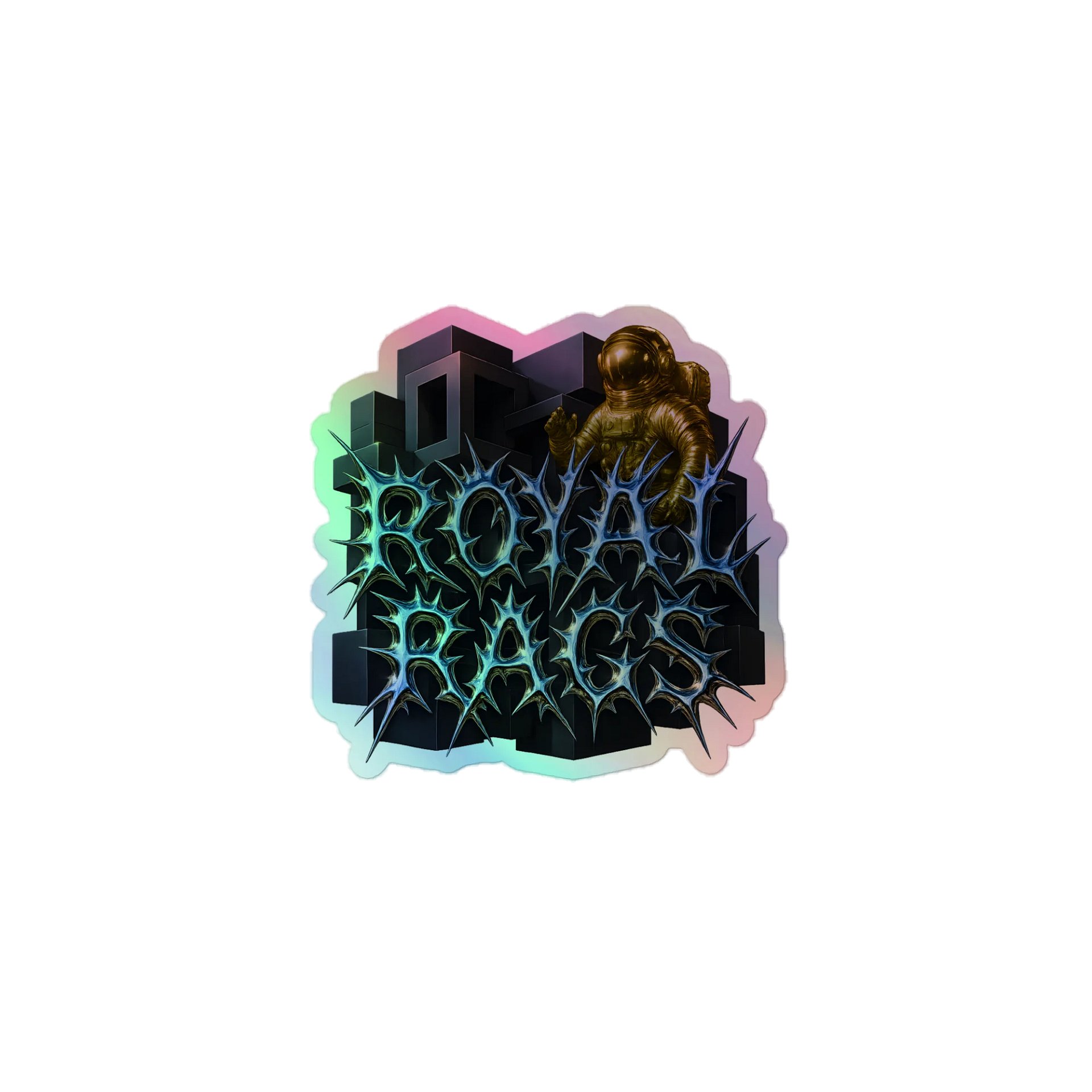 Monarch in Zero-G Sticker product image (1)