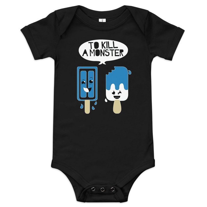 To Kill a Monster Popsicle Onesie product image (1)