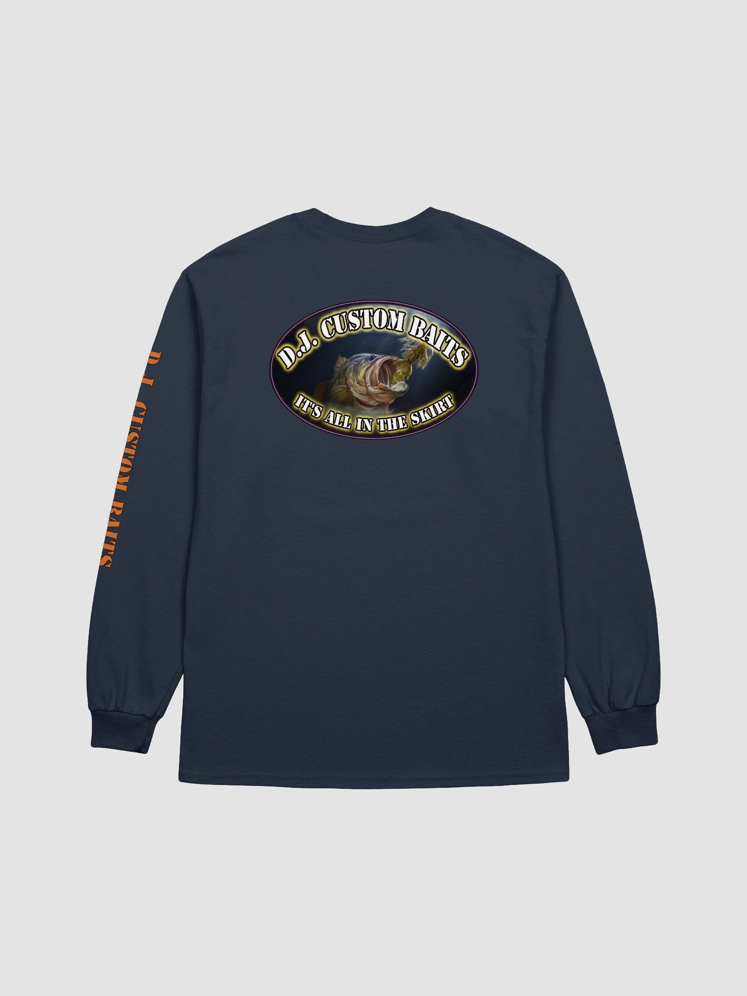 DJ Custom Baits long sleeve front/back/sleeve print updated product image (6)