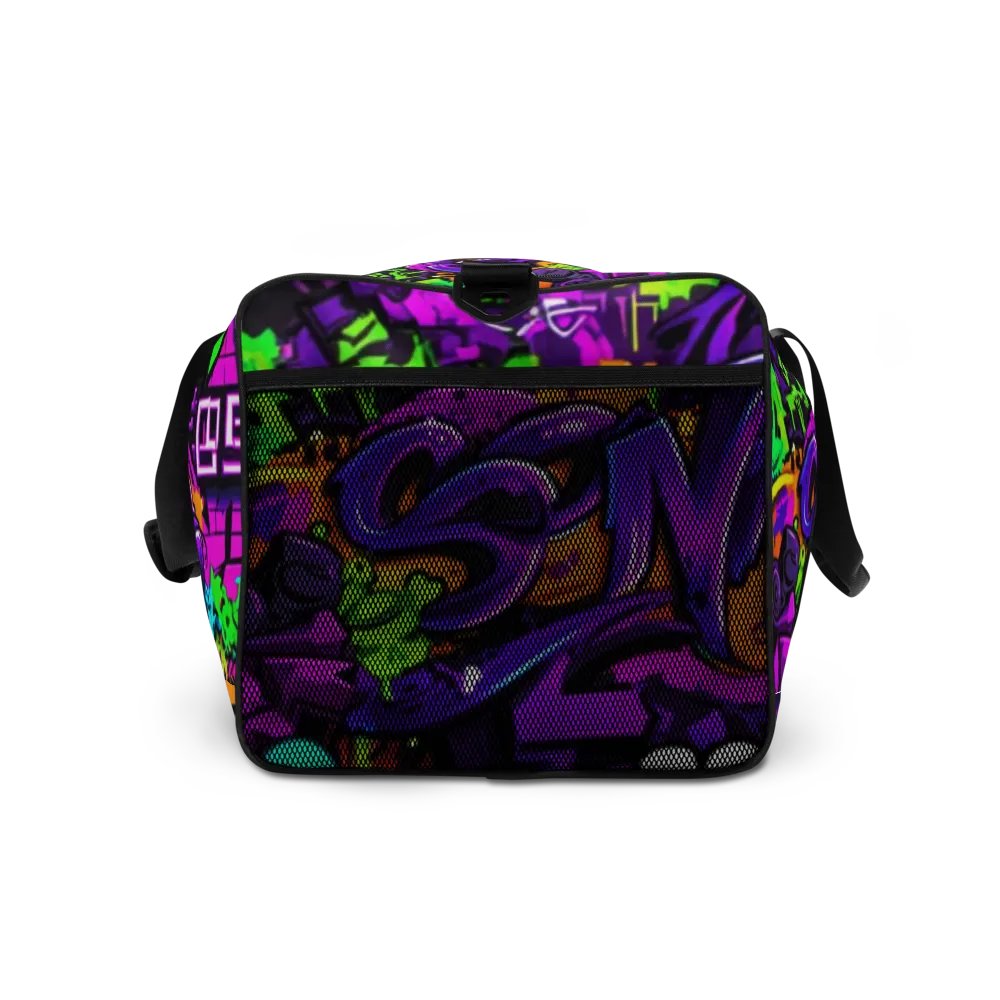 Urban Style: Graffiti Duffel Bag - The Ultimate Gym Companion product image (3)