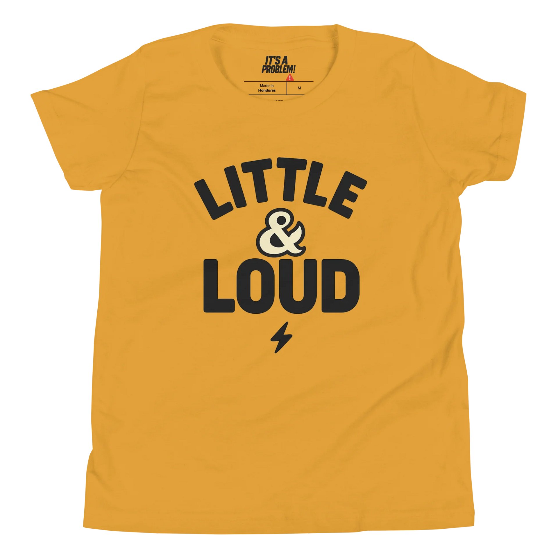 LITTLE & LOUD Toddler Tee – IT’S A PROBLEM! Edition product image (1)