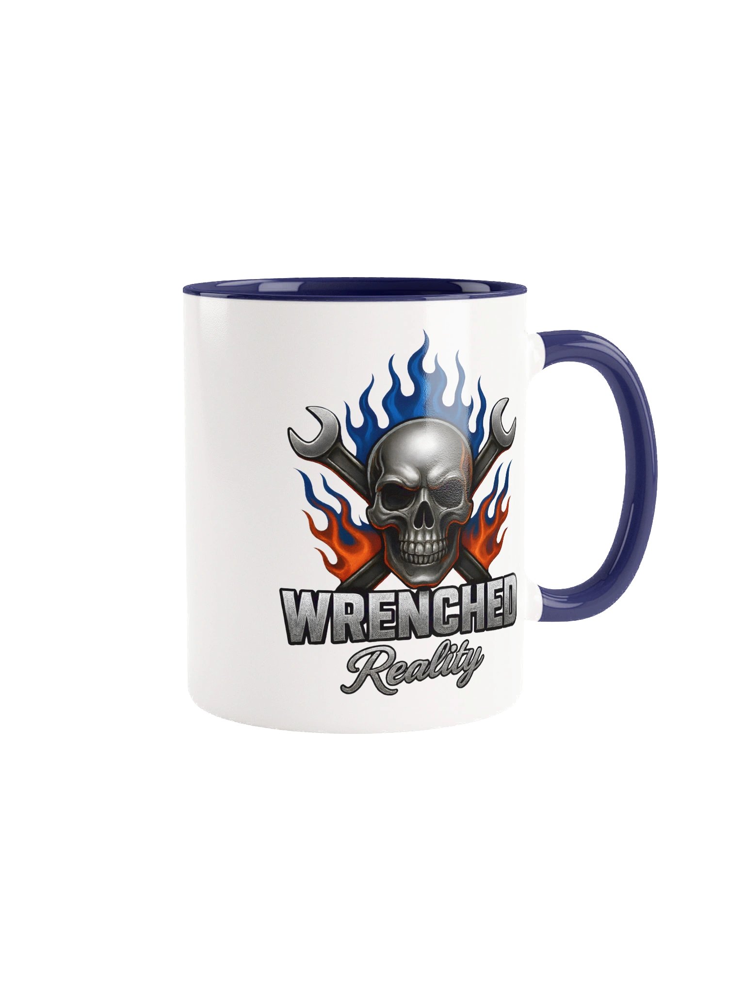 Flaming Skull Ceramic Mug product image (1)