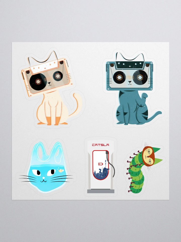 Kiss Cut Stickers Collection 1 product image (1)