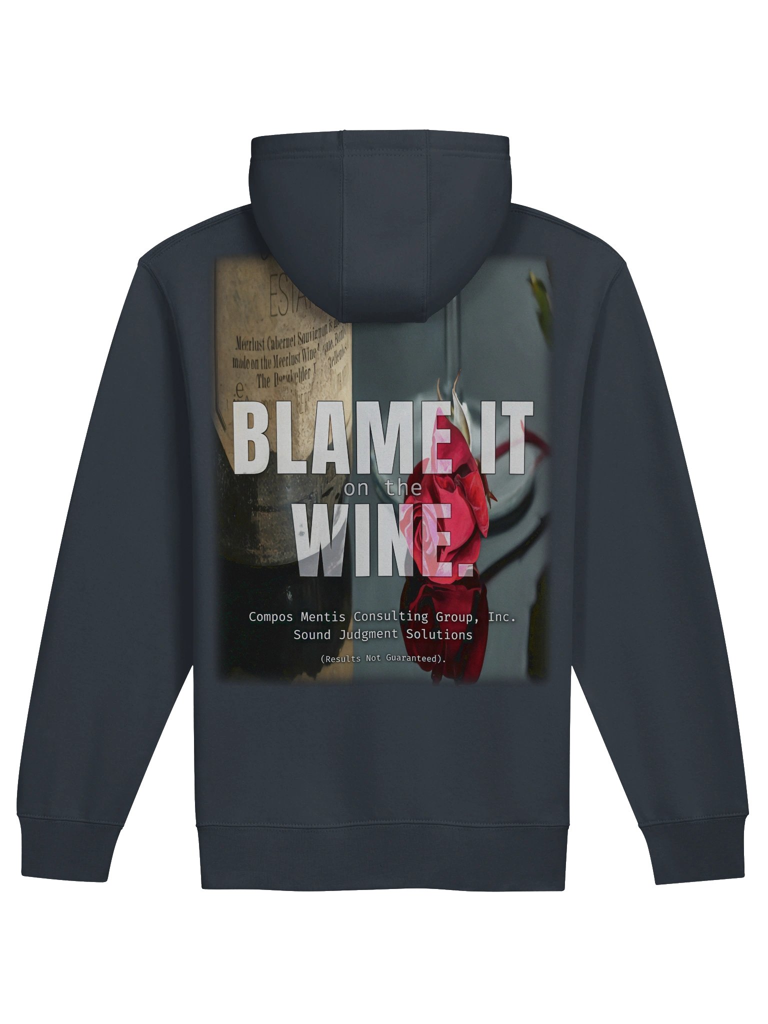 Blame It on the Wine Compos Mentis Zip Hoodie product image (17)