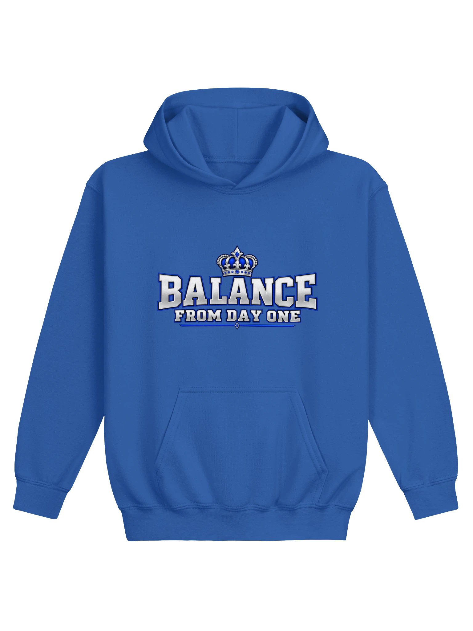 BALANCE FROM DAY ONE — Fleece Youth Hoodie product image (1)