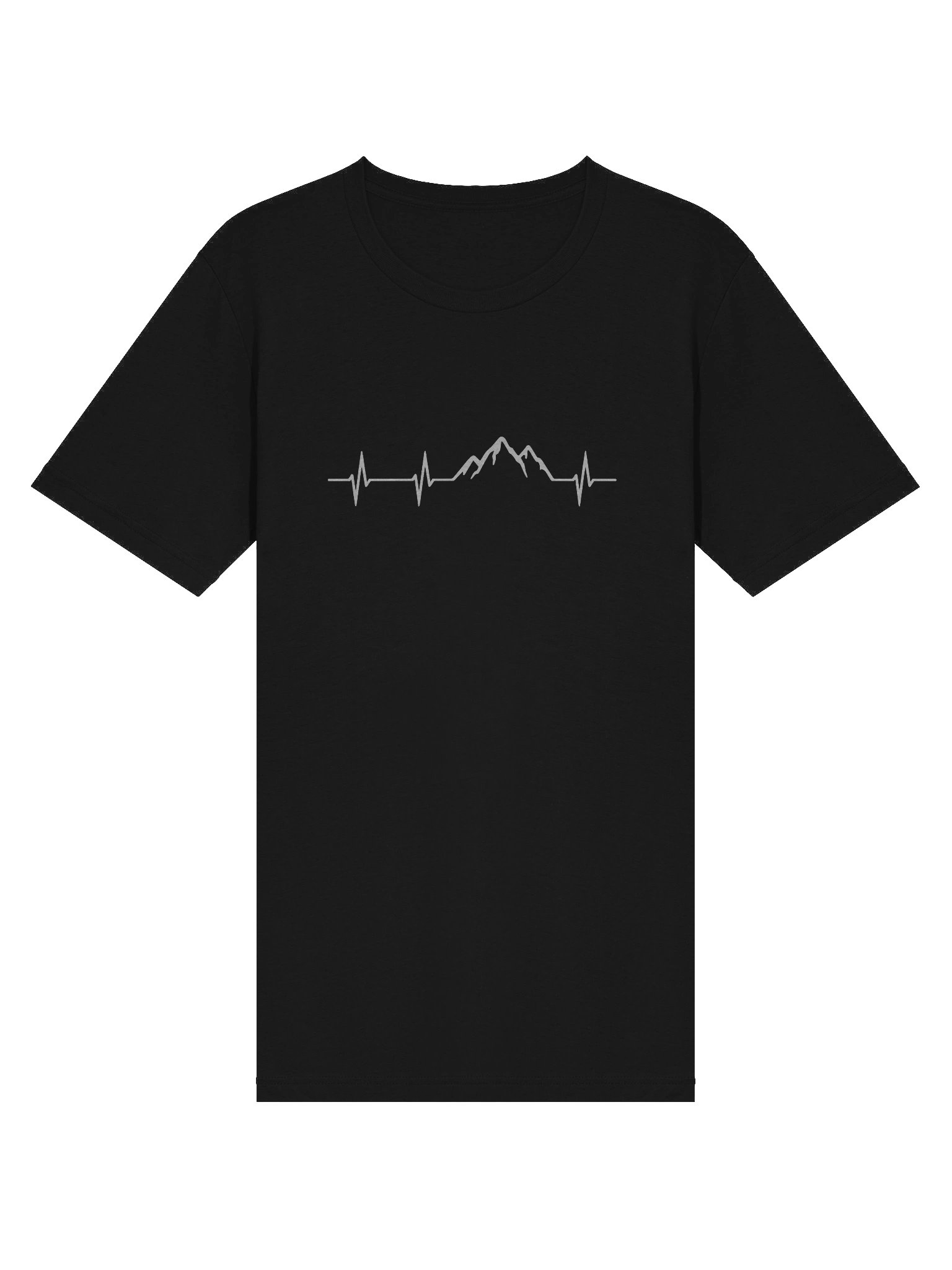 Mountain Heart Beat EKG T-Shirt product image (3)
