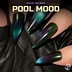 POOL MOOD - Green Teal and Violet High Contrast Magnetic Nail Polish
