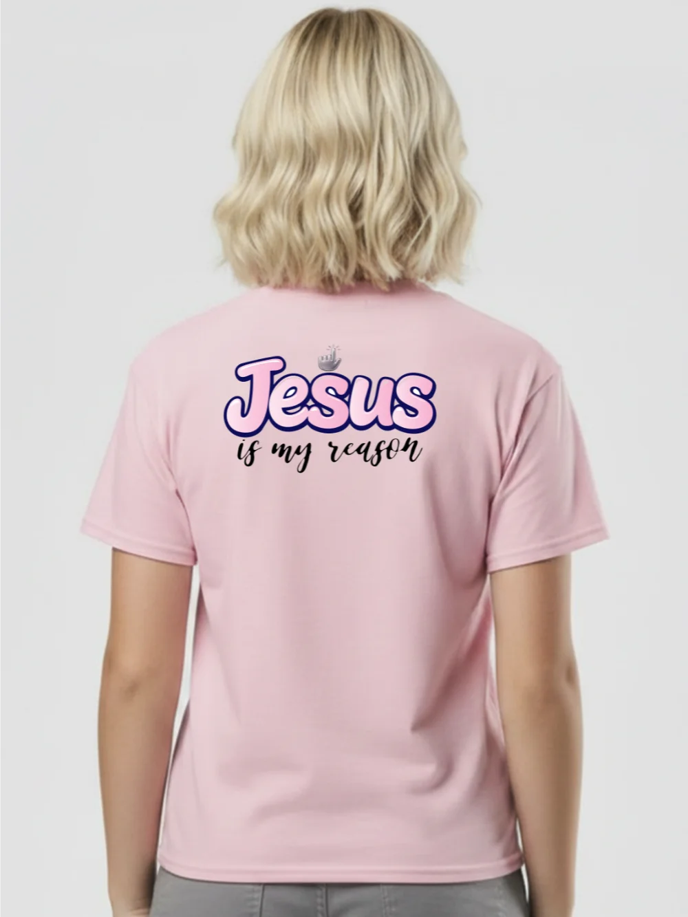 Jesus Is My Reason Girls T-shirt product image (1)