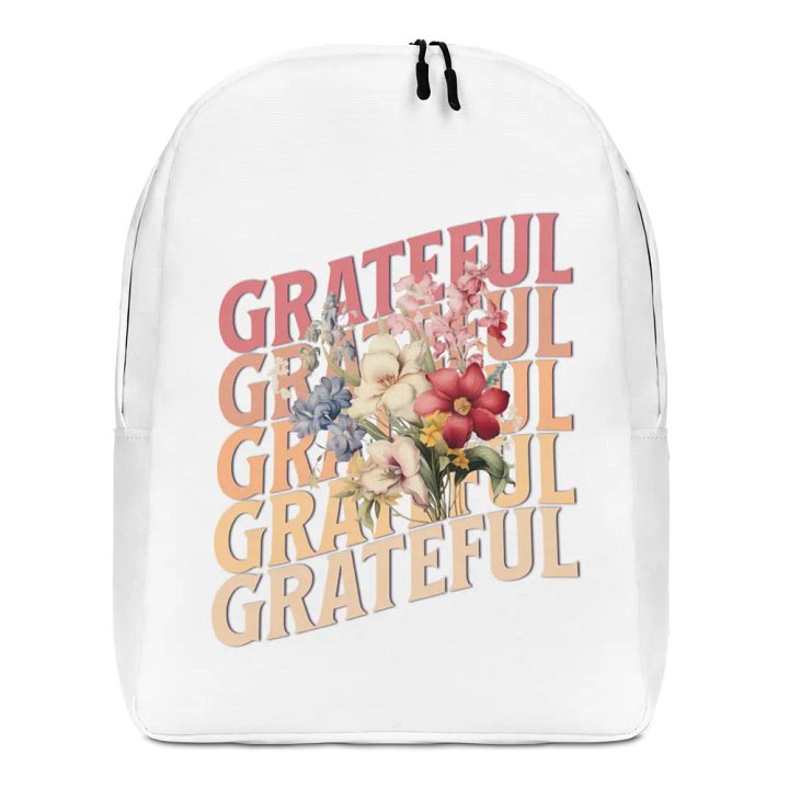 Grateful Blooms All-Over Backpack product image (1)