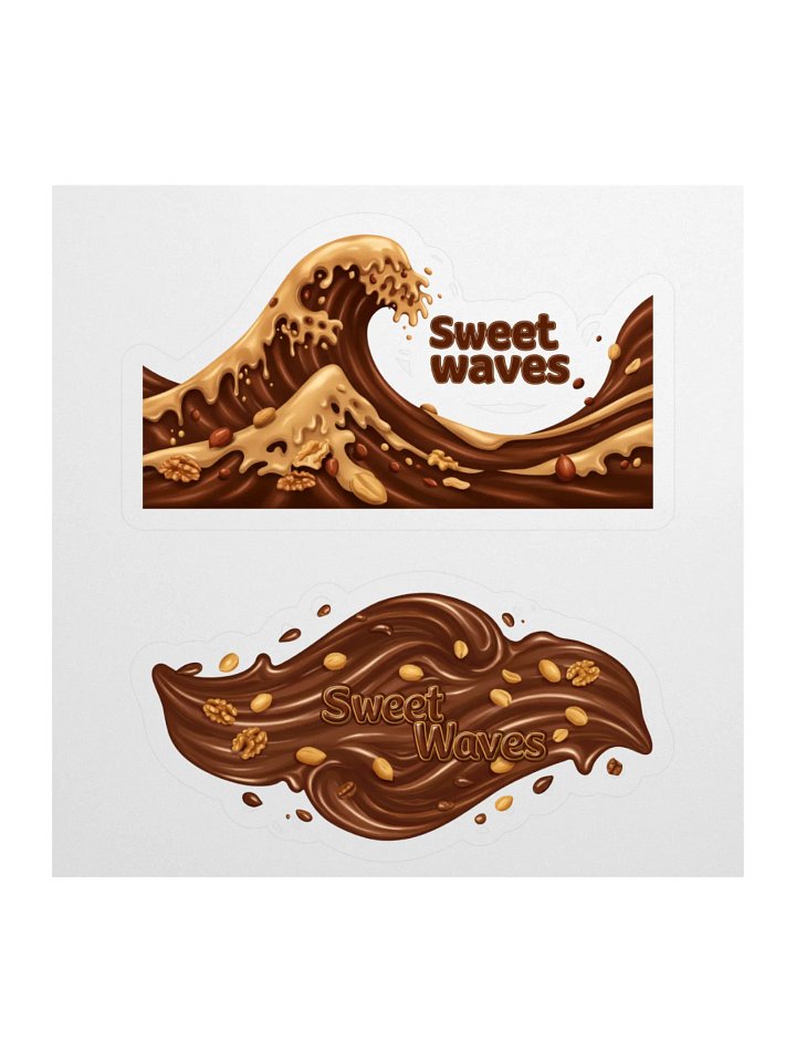 Sweet Waves - Sleek Shapes Sticker Pack product image (1)