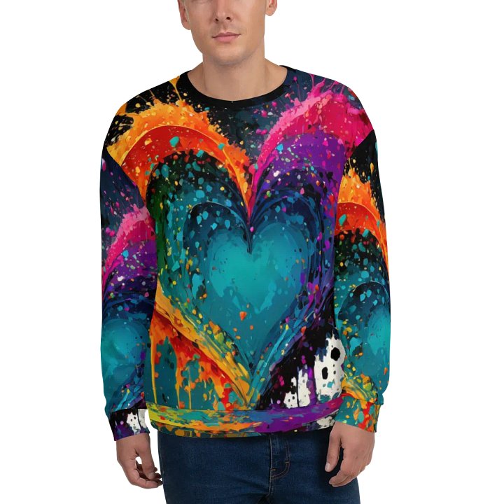 Love Colors the World Unisex Sweatshirt product image (2)