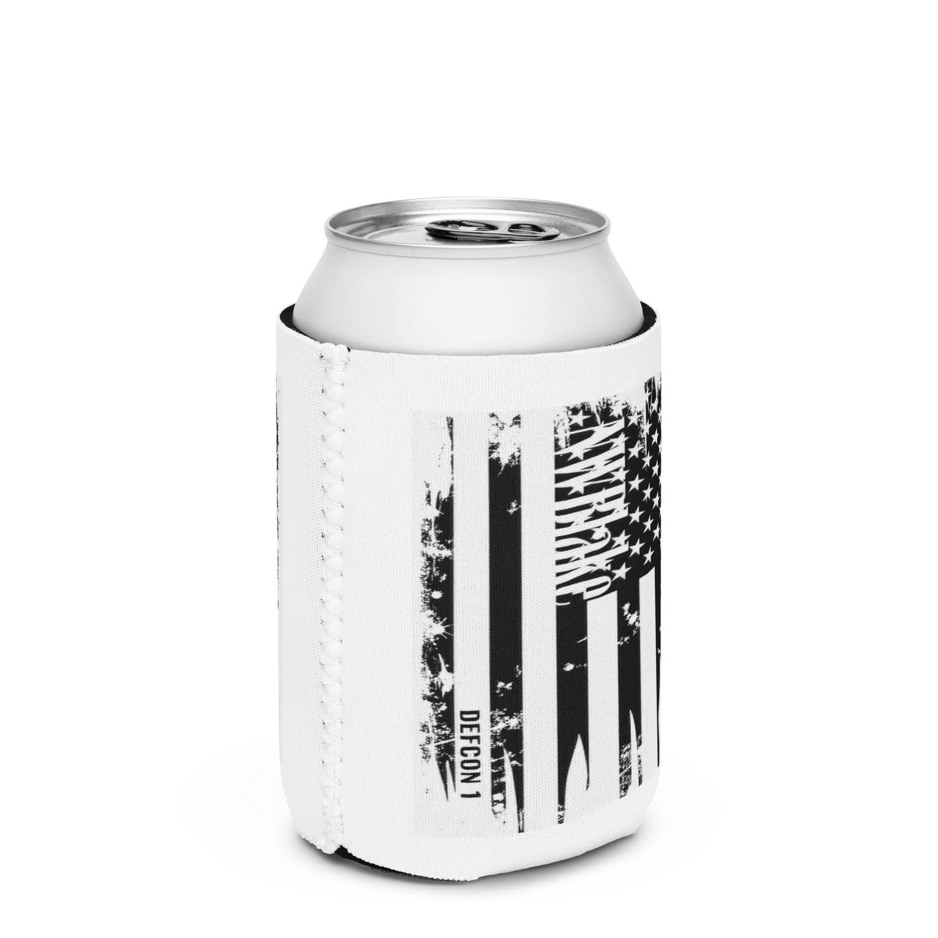 NWBlake's DEFCON 1 Glitch Stripes Coozie product image (3)