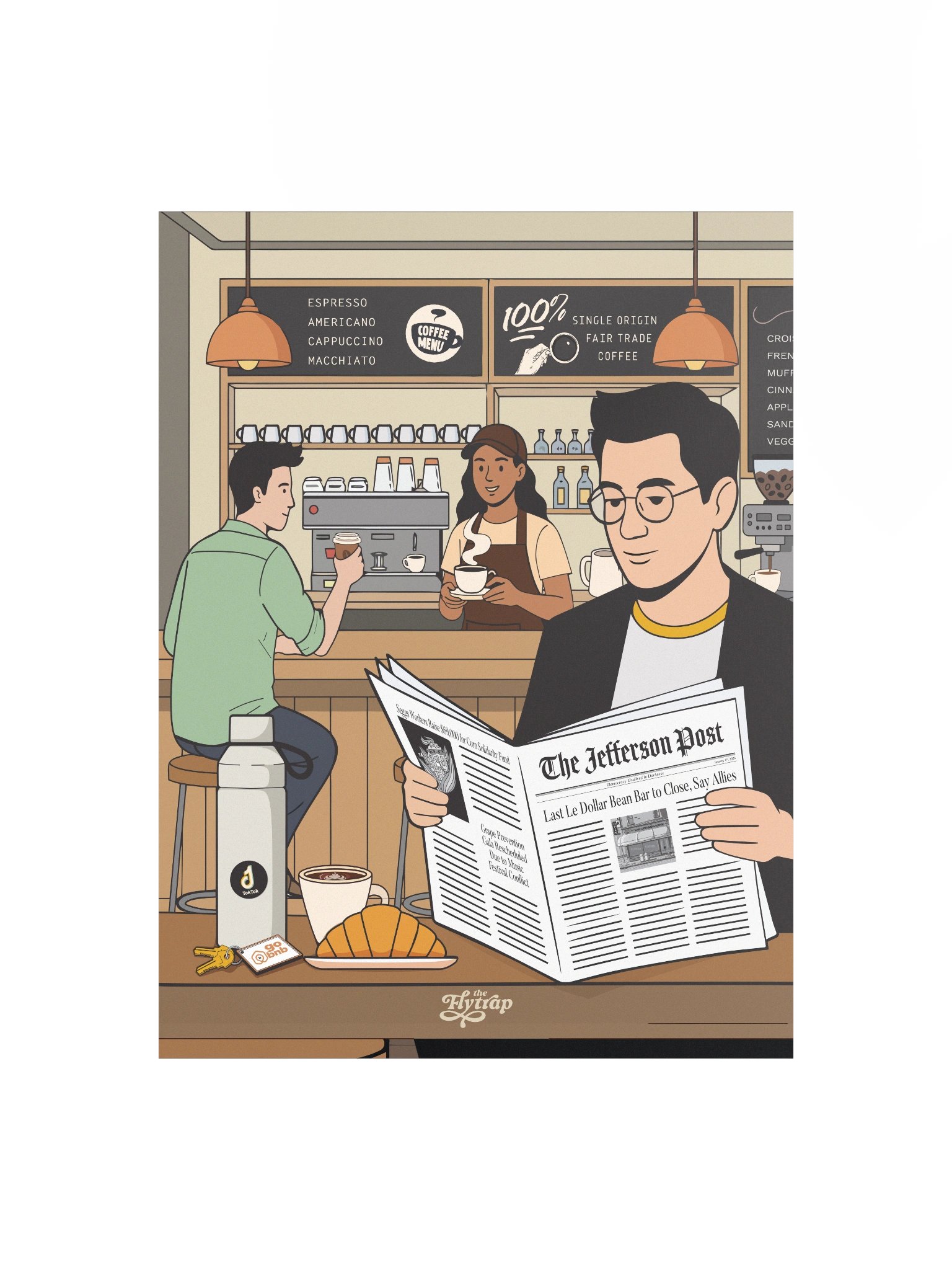 The Jefferson Post 12x16 Poster product image (1)