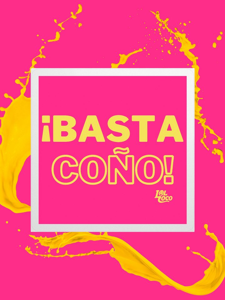 "Basta Coño" Sticky product image (1)