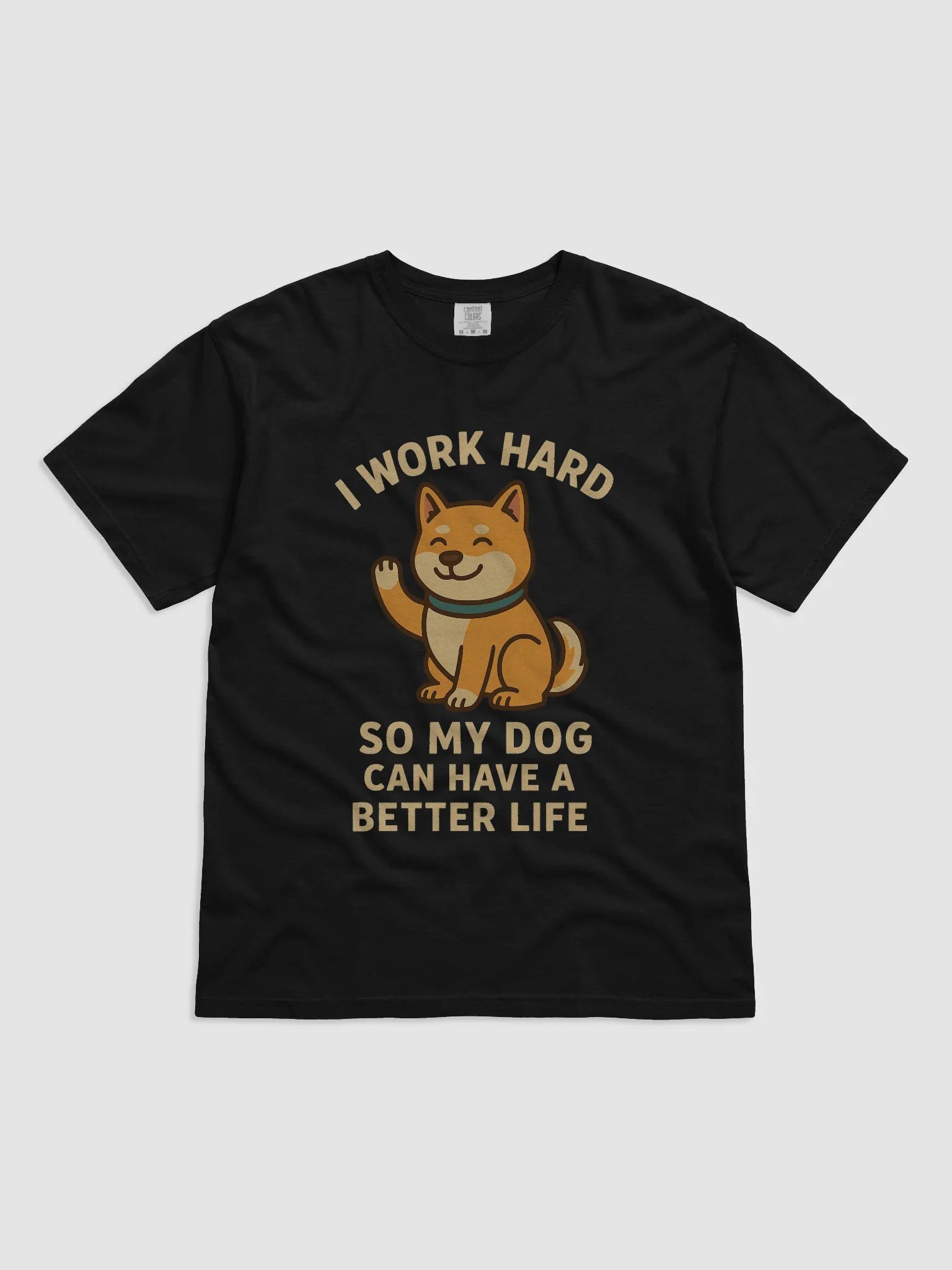 I Work Hard -Dog product image (1)