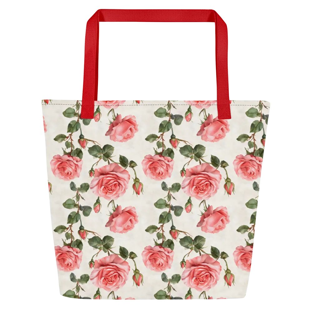 Elegant Rose Garden Large Tote Bag product image (3)