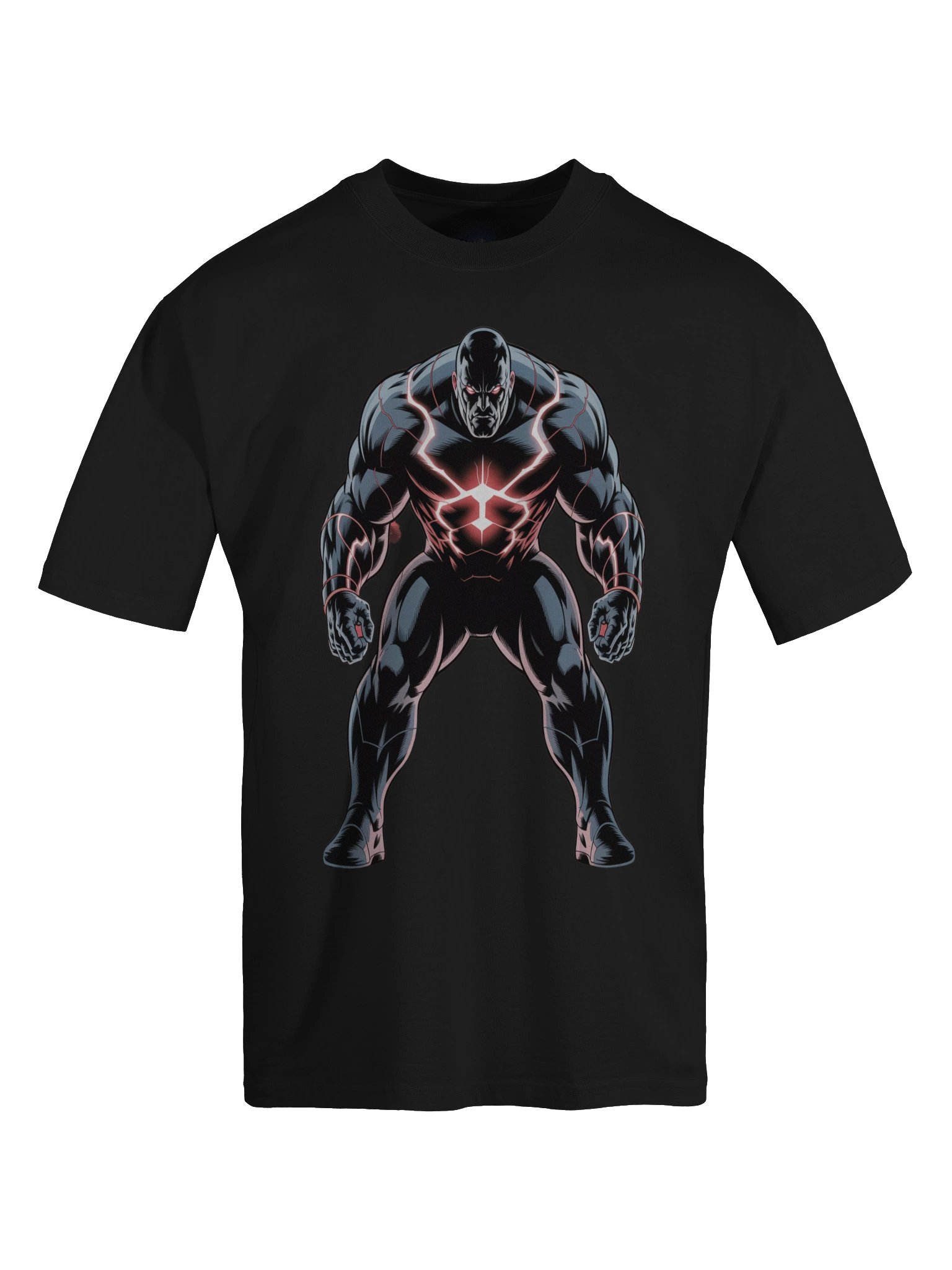 Tyrant's Fury: Darkseid Oversized Faded T-Shirt product image (1)