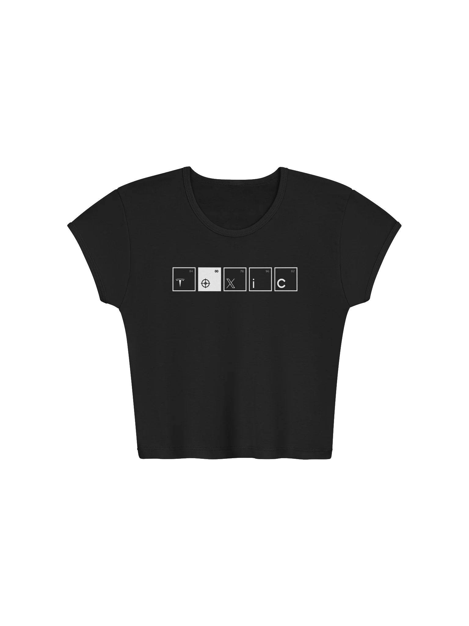 ToXic "Periodic Table" Crop-top Tee product image (5)