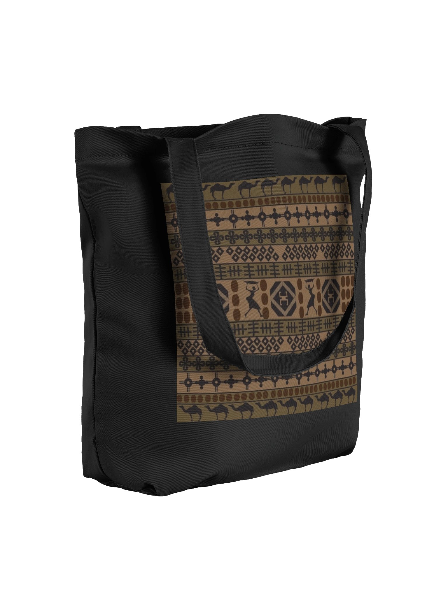 Symmetrical Camel Silhouettes Tote Bag product image (4)
