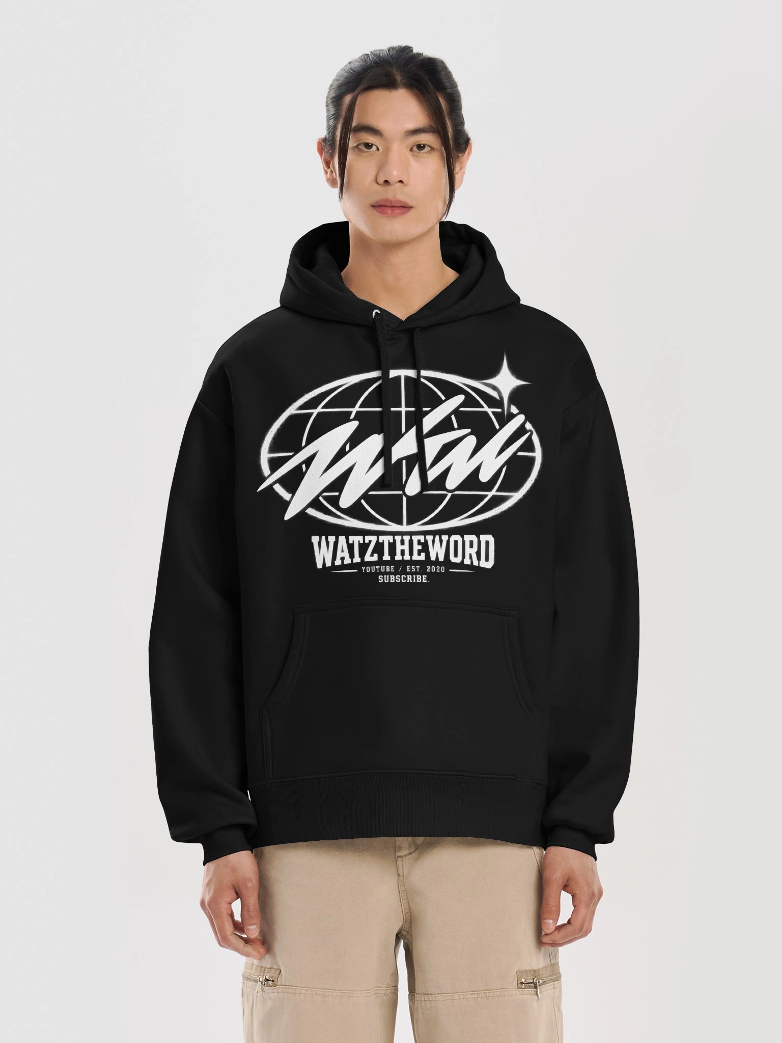 'WTW Globe Mark' HEAVY HOODIE product image (5)