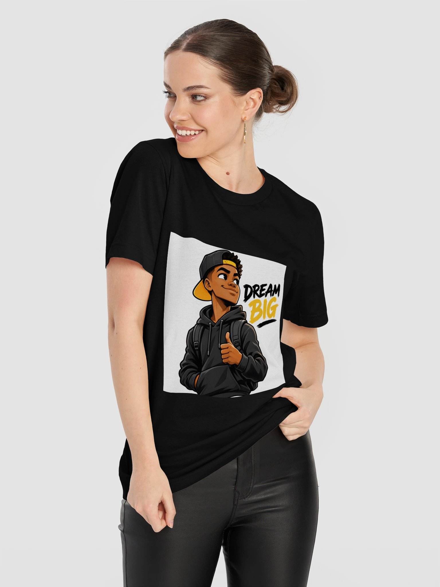 Dream Big Cartoon Hoodie Tee product image (51)