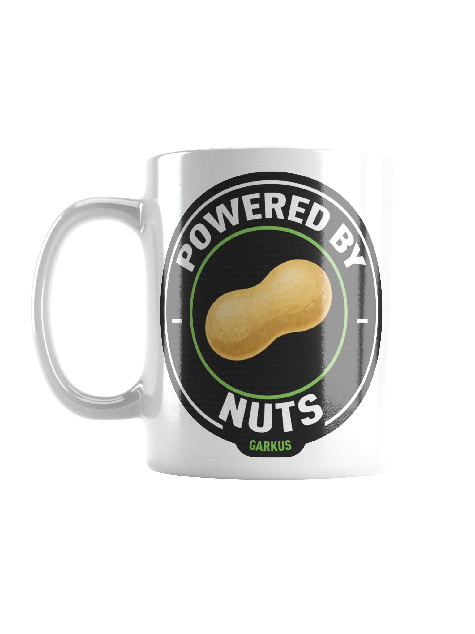Powered By Nuts Mug product image (1)