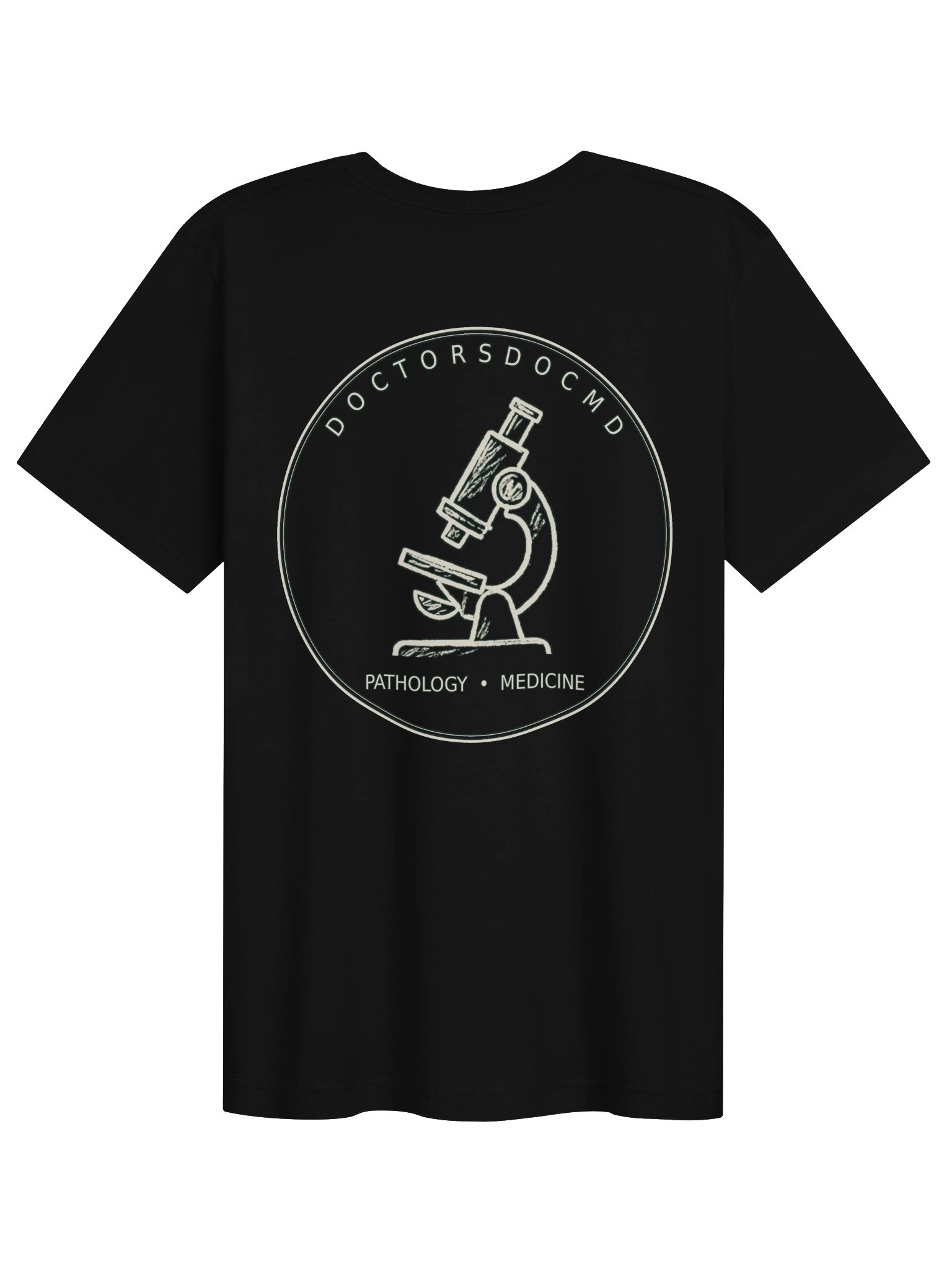 DoctorsDocMD Circular Emblem Tee - Large Microscope product image (3)