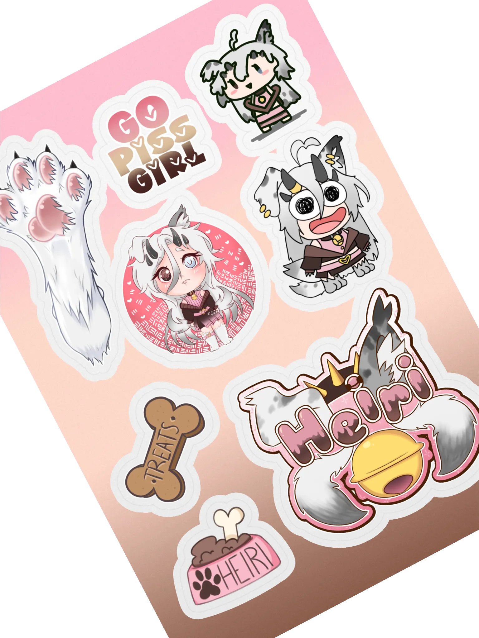 Heiri Sticker Sheet 1 product image (1)