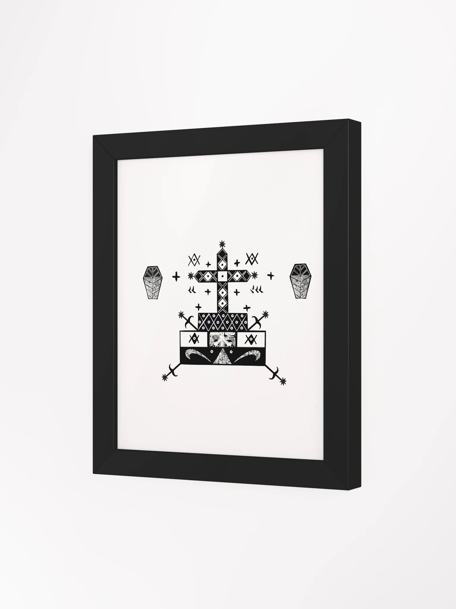 Frame with Bawon vèvè product image (34)