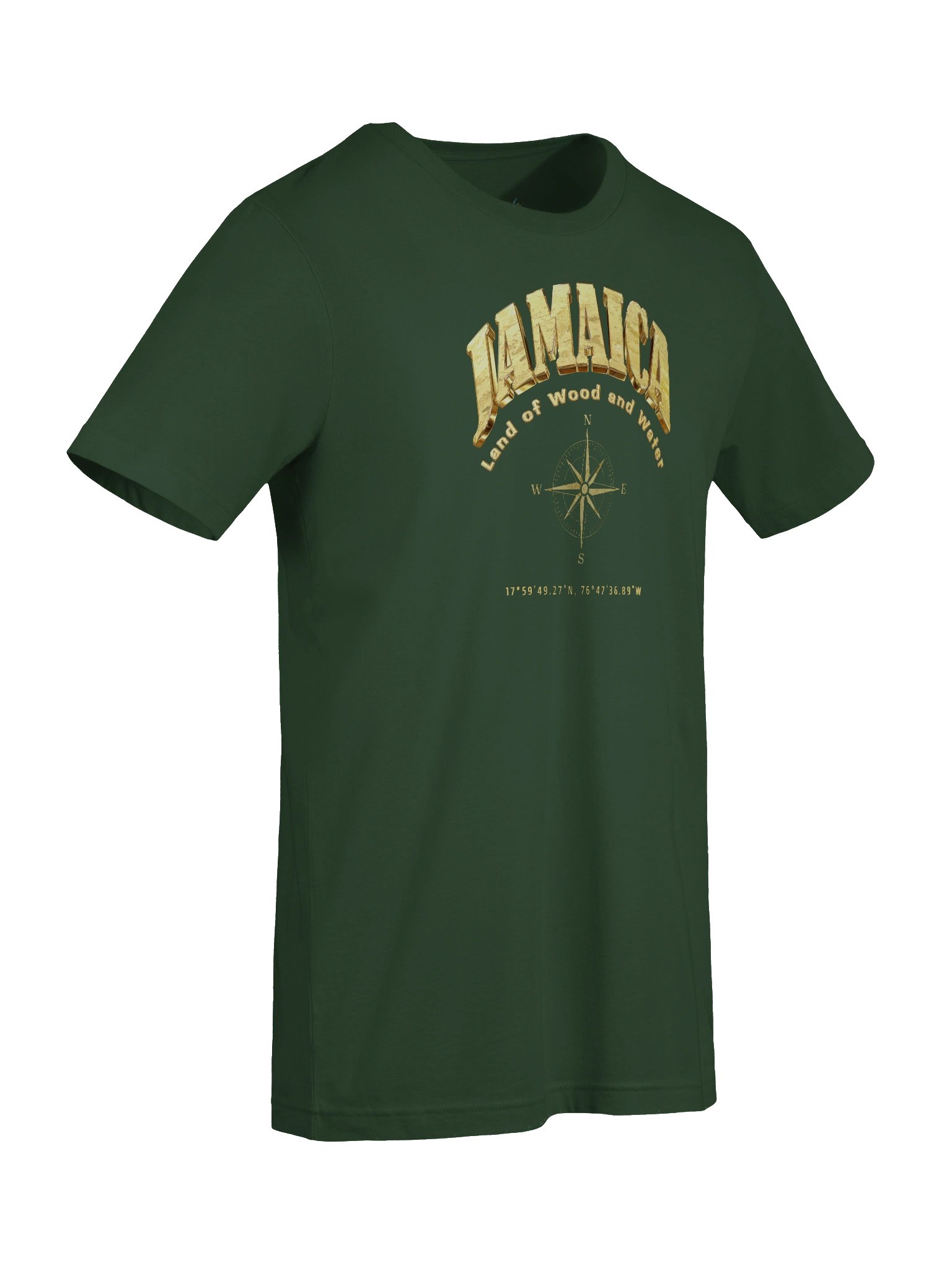 Compass - Jamaica - Vintage Gold | Supersoft T-Shirt product image (7)