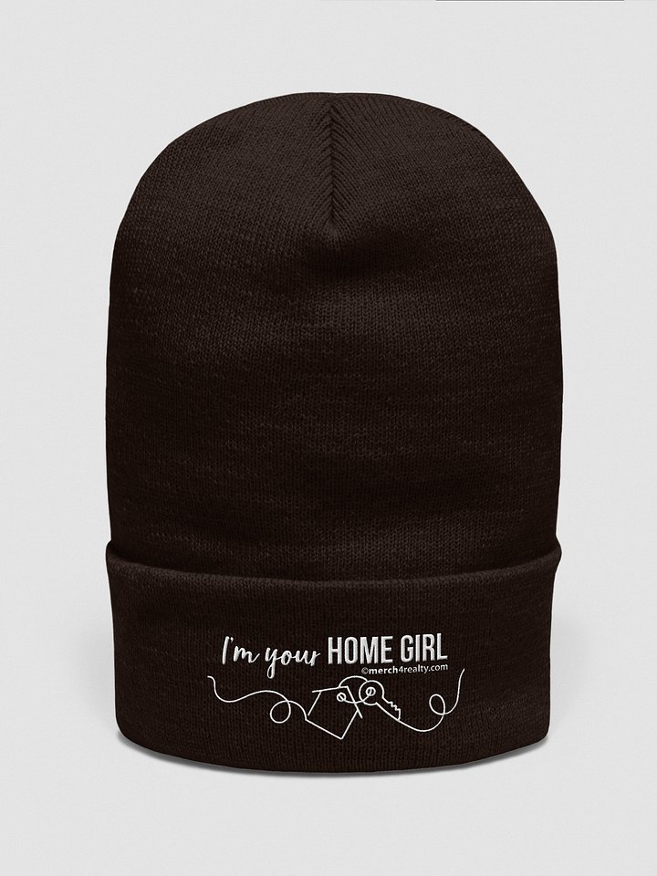 I'm your home girl Cuffed Beanie product image (7)