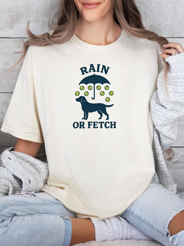 Rain or Fetch (Labrador Retriever) Tee product image (13)