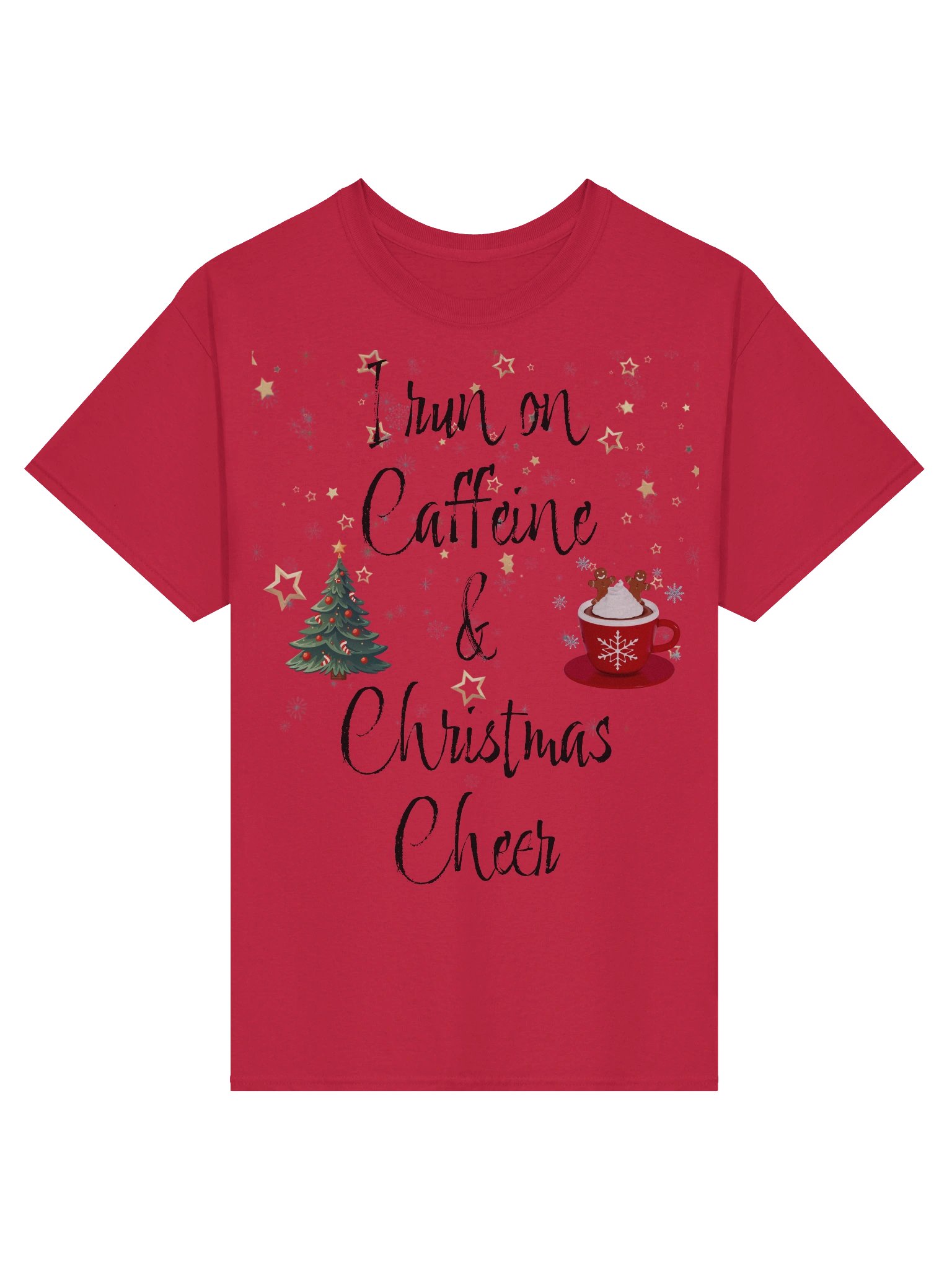 CAFFEINE & CHRISTMAS CHEER TEE product image (13)