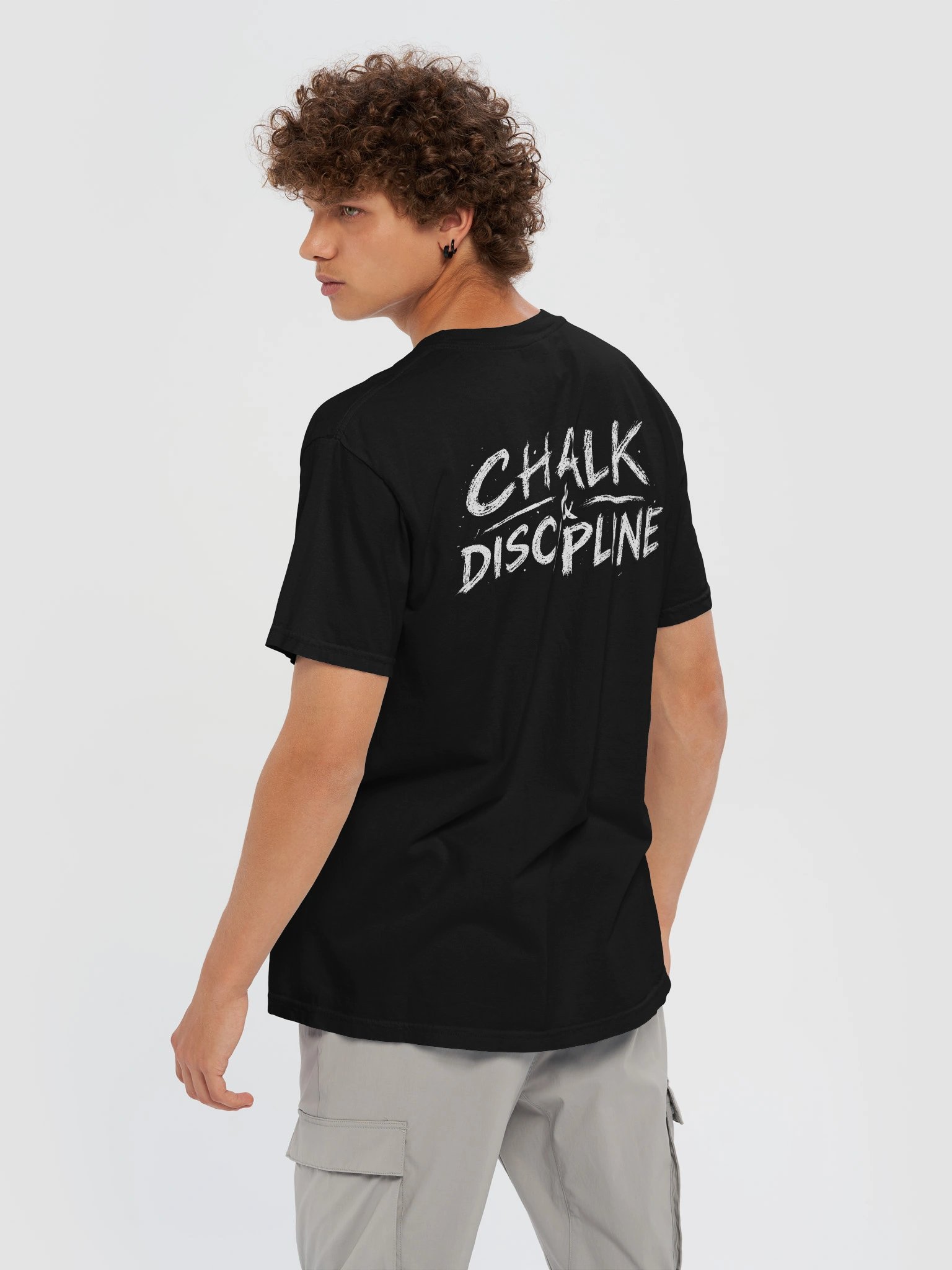 CHALK & DISCIPLINE // Raw Tee product image (2)