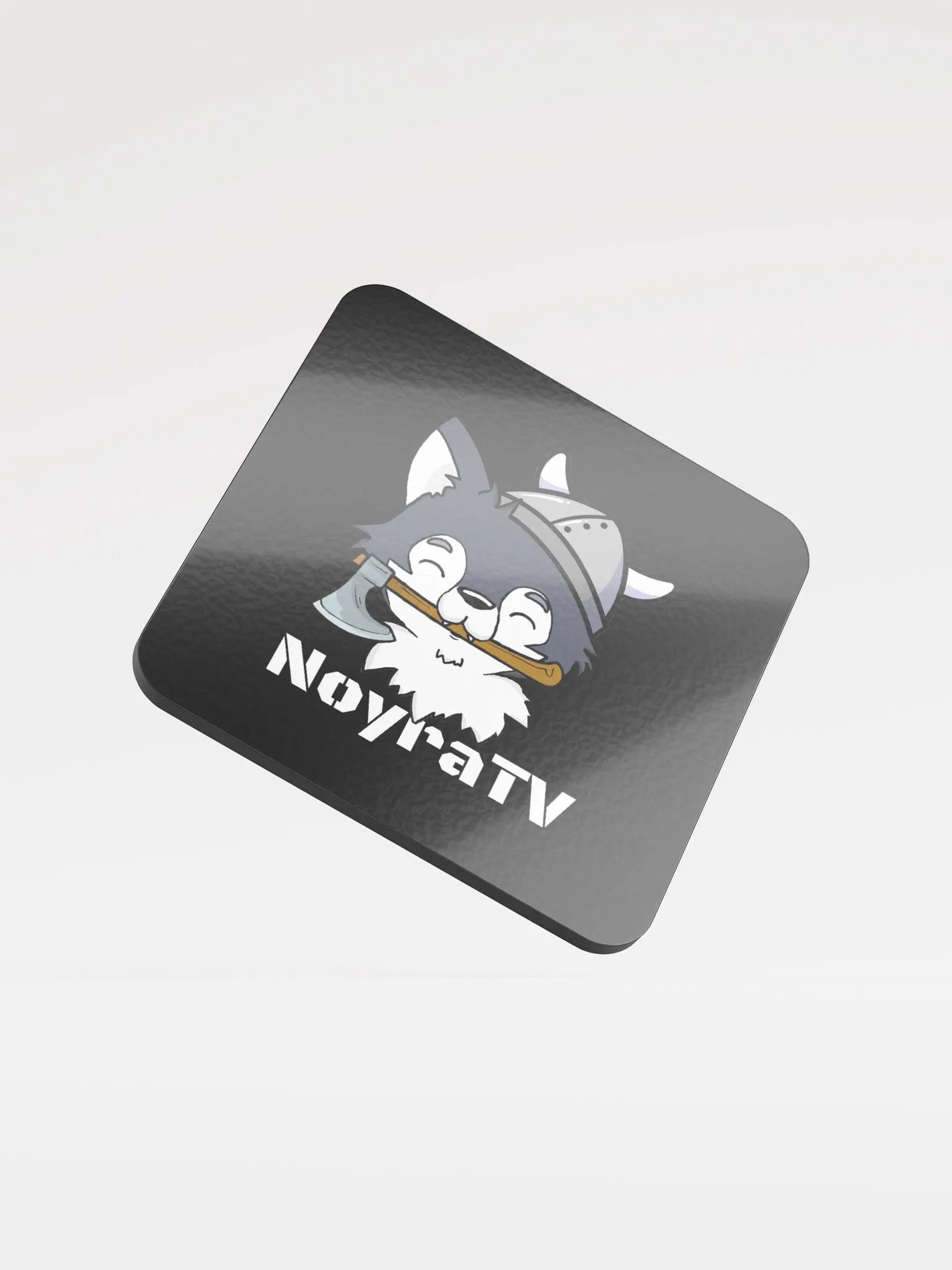 The Amadeus Raider Glossed Cork Coaster product image (1)