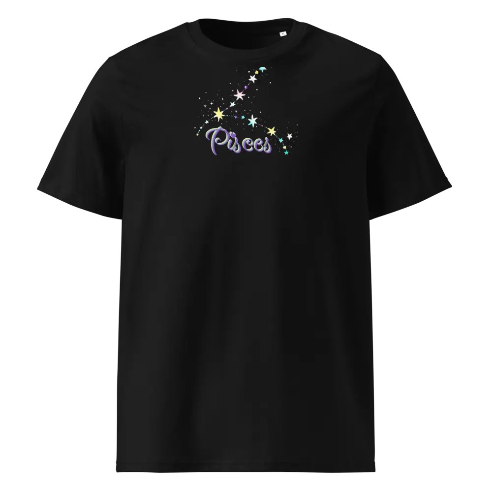 Pisces, Constellation, Black Tee product image (1)